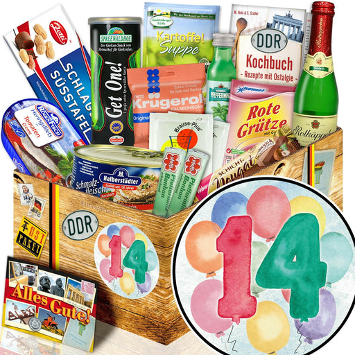 Zahl 14 - Spezialitäten Set M - Ossiladen I Ostprodukte Versand