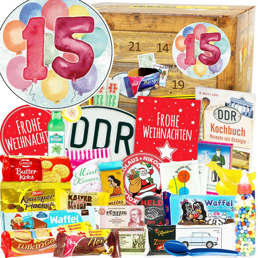 Zahl 15 - Adventskalender DDR - Ossiladen I Ostprodukte Versand