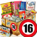 Zahl 16 - Geschenkset Ostpaket "Schokoladenbox M" - Ossiladen I Ostprodukte Versand