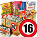 Zahl 16 - Geschenkset Ostpaket "Schokoladenbox M" - Ossiladen I Ostprodukte Versand