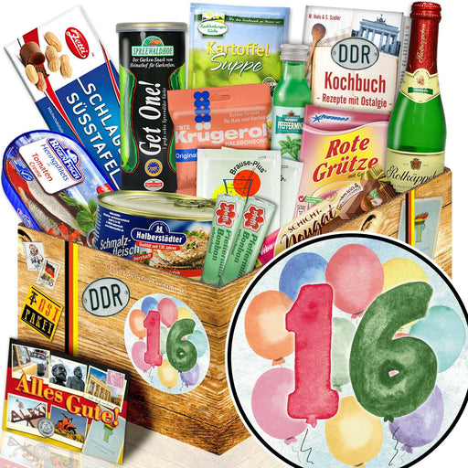 Zahl 16 - Spezialitäten Set M - Ossiladen I Ostprodukte Versand