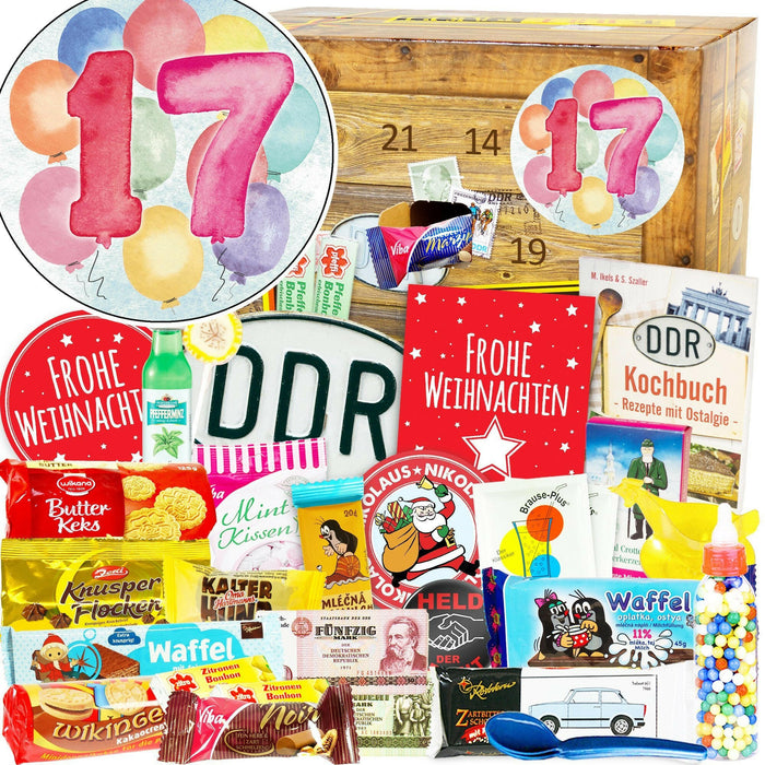 Zahl 17 - Adventskalender DDR - Ossiladen I Ostprodukte Versand