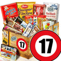 Zahl 17 - Süßigkeiten Set DDR L - Ossiladen I Ostprodukte Versand