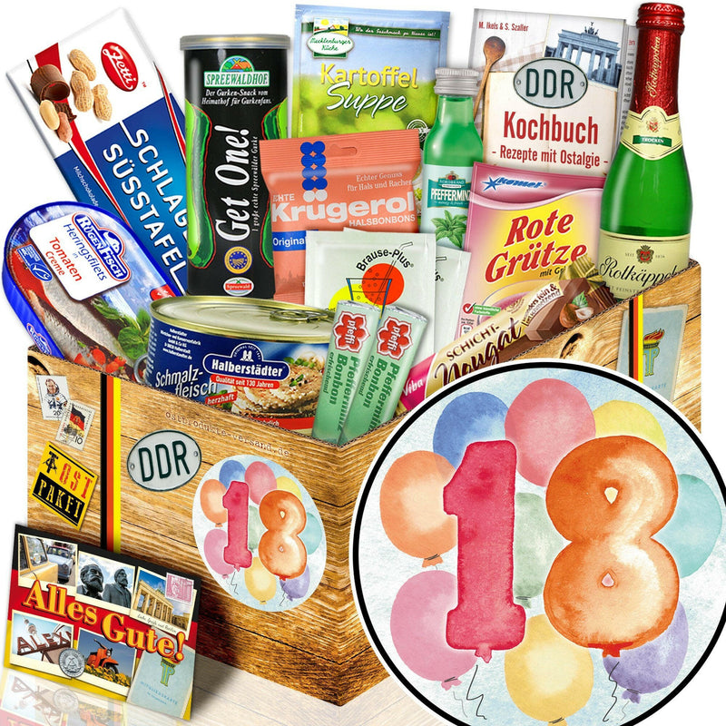 Zahl 18 - Spezialitäten Set M - Ossiladen I Ostprodukte Versand