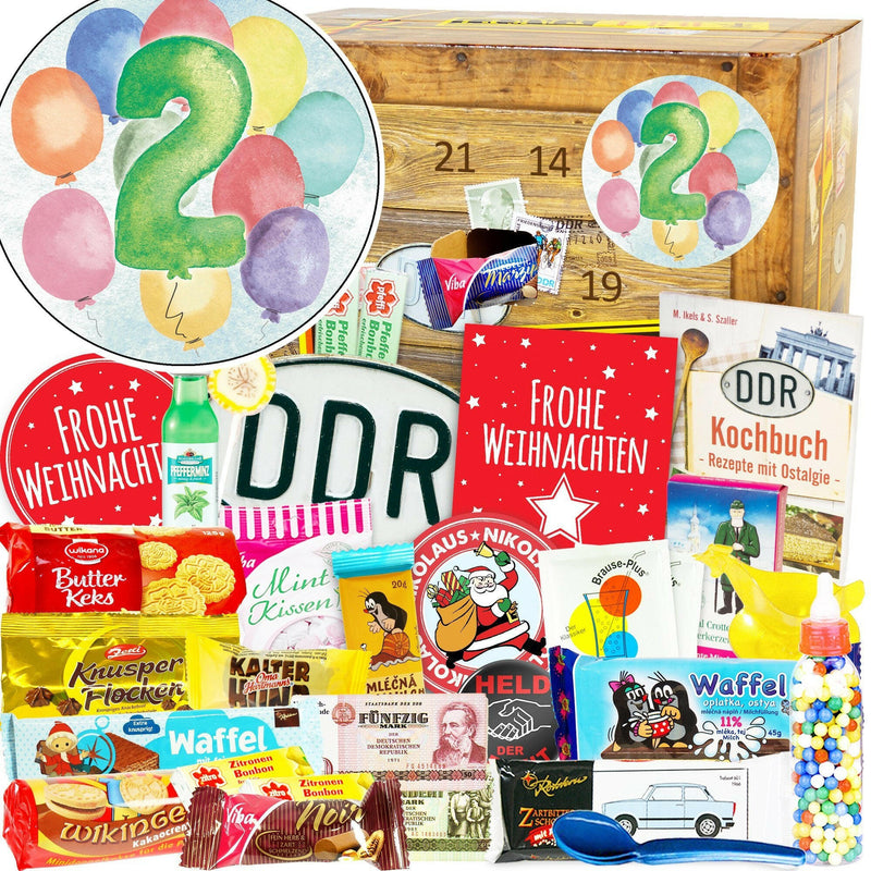 Zahl 2 - Adventskalender DDR - Ossiladen I Ostprodukte Versand
