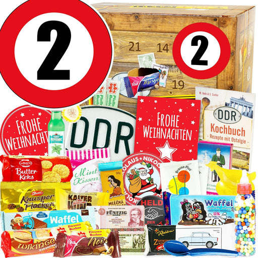 Zahl 2 - DDR Adventskalender - Ossiladen I Ostprodukte Versand