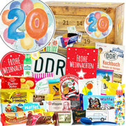Zahl 20 - Adventskalender DDR - Ossiladen I Ostprodukte Versand
