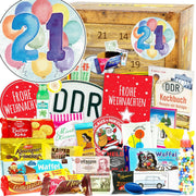 Zahl 21 - Adventskalender DDR - Ossiladen I Ostprodukte Versand