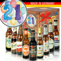 Zahl 21 - Geschenkbox "Ostbiere" 9er Set - Ossiladen I Ostprodukte Versand