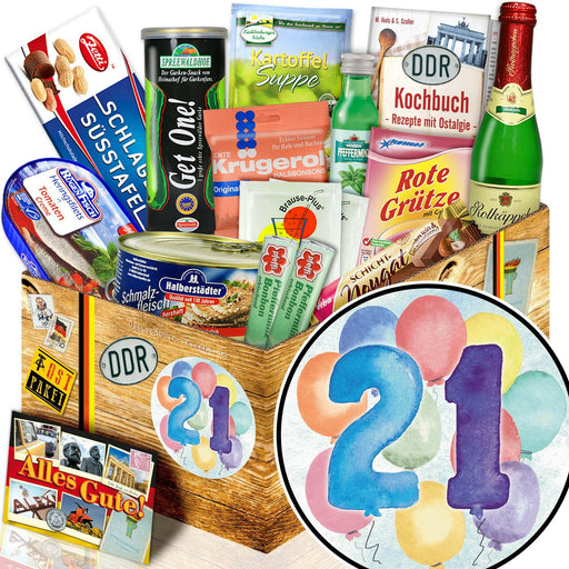 Zahl 21 - Spezialitäten Set M - Ossiladen I Ostprodukte Versand