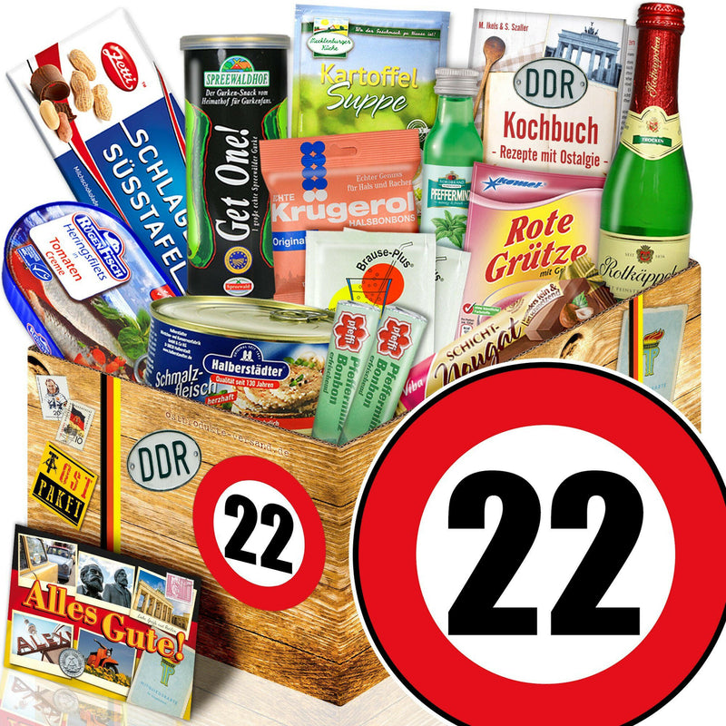 Zahl 22 Spezialitäten Set M - Ossiladen I Ostprodukte Versand