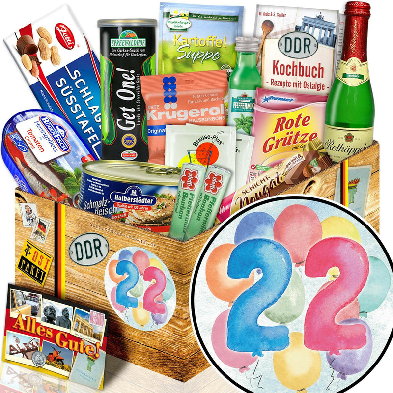 Zahl 22 - Spezialitäten Set M - Ossiladen I Ostprodukte Versand