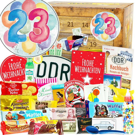 Zahl 23 - Adventskalender DDR - Ossiladen I Ostprodukte Versand