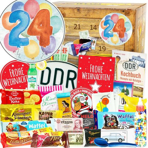 Zahl 24 - Adventskalender DDR - Ossiladen I Ostprodukte Versand