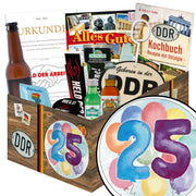 Zahl 25 - Geschenkset Ostpaket "Männer Box" - Ossiladen I Ostprodukte Versand