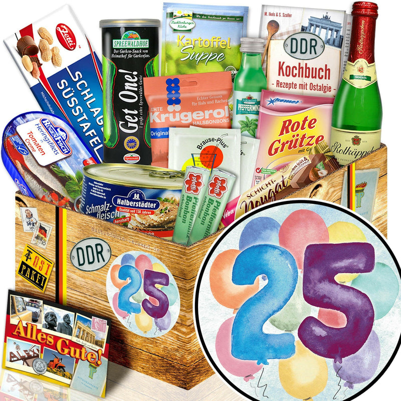 Zahl 25 - Spezialitäten Set M - Ossiladen I Ostprodukte Versand