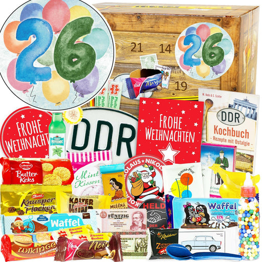 Zahl 26 - Adventskalender DDR - Ossiladen I Ostprodukte Versand