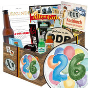Zahl 26 - Geschenkset Ostpaket "Männer Box" - Ossiladen I Ostprodukte Versand