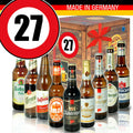 Zahl 27 - Bier Geschenk Set "Ostbiere" 9er Set - Ossiladen I Ostprodukte Versand
