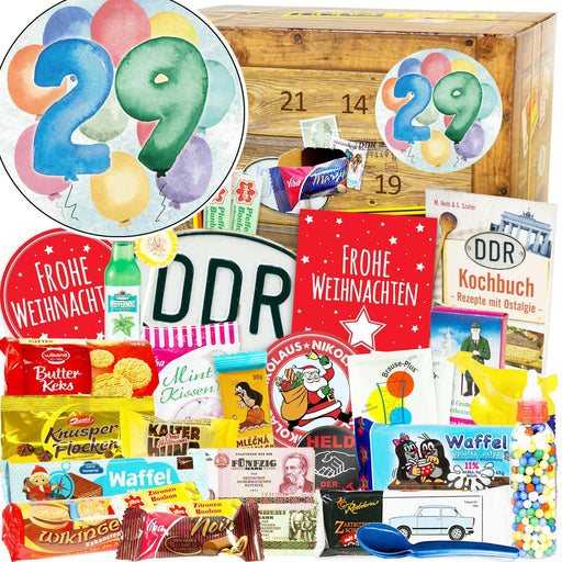 Zahl 29 - Adventskalender DDR - Ossiladen I Ostprodukte Versand