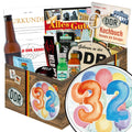 Zahl 32 - Geschenkset Ostpaket "Männer Box" - Ossiladen I Ostprodukte Versand