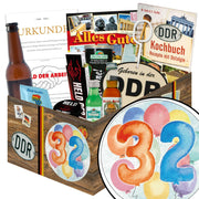 Zahl 32 - Geschenkset Ostpaket "Männer Box" - Ossiladen I Ostprodukte Versand