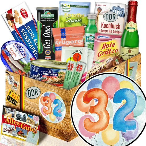 Zahl 32 - Spezialitäten Set M - Ossiladen I Ostprodukte Versand