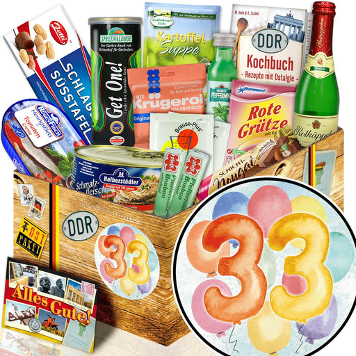 Zahl 33 - Spezialitäten Set M - Ossiladen I Ostprodukte Versand