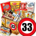 Zahl 33 - Süßigkeiten Set DDR L - Ossiladen I Ostprodukte Versand