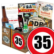 Zahl 35 - Geschenkset Ostpaket "Männer Box" - Ossiladen I Ostprodukte Versand
