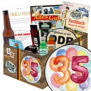 Zahl 35 - Geschenkset Ostpaket "Männer Box" - Ossiladen I Ostprodukte Versand
