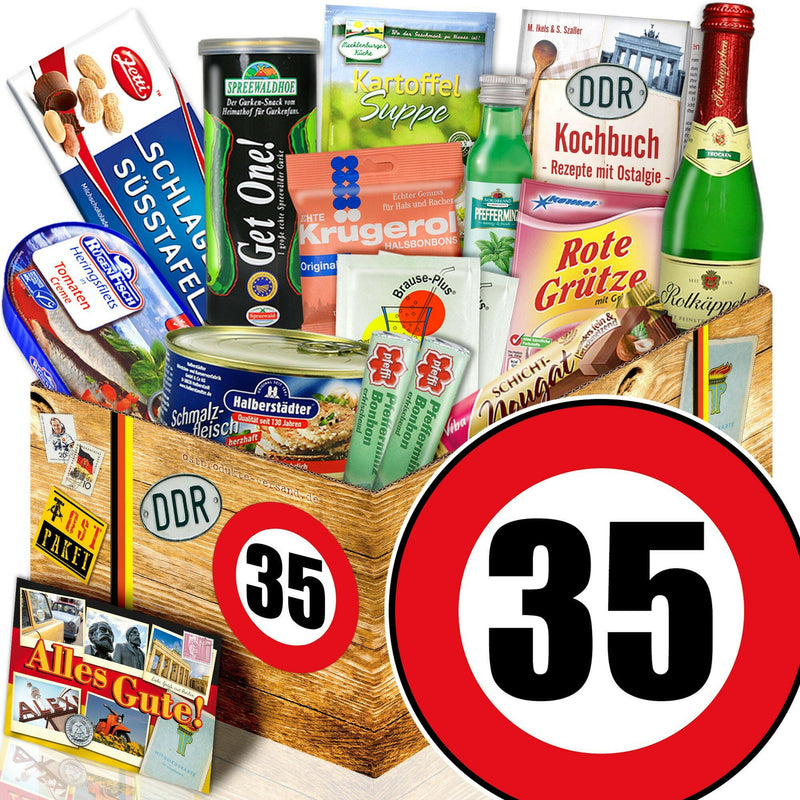 Zahl 35 Spezialitäten Set M - Ossiladen I Ostprodukte Versand