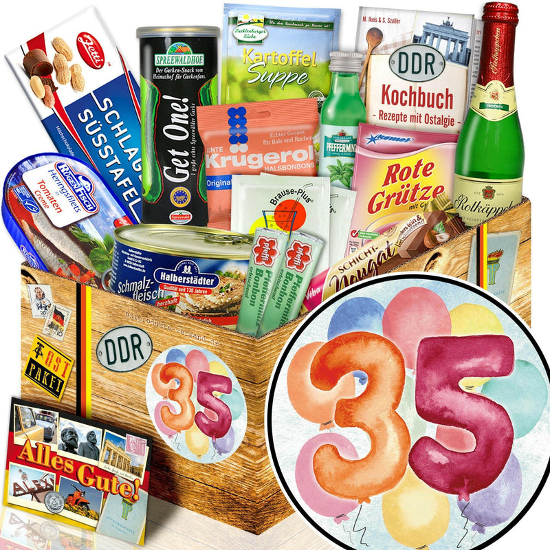 Zahl 35 - Spezialitäten Set M - Ossiladen I Ostprodukte Versand