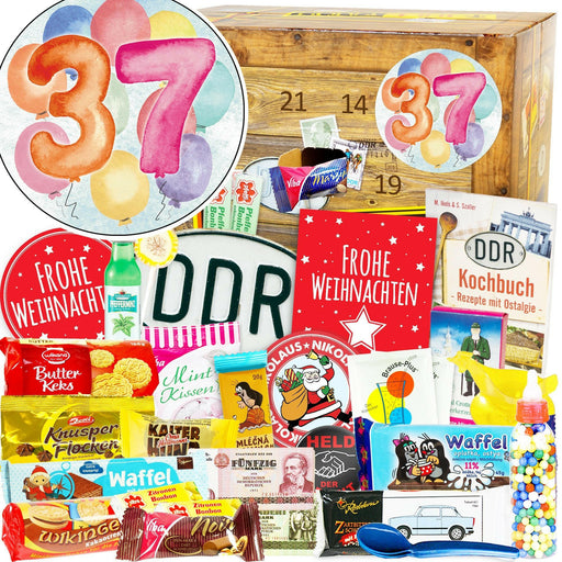 Zahl 37 - Adventskalender DDR - Ossiladen I Ostprodukte Versand