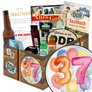 Zahl 37 - Geschenkset Ostpaket "Männer Box" - Ossiladen I Ostprodukte Versand