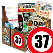 Zahl 37 - Geschenkset Ostpaket "Männer Box" - Ossiladen I Ostprodukte Versand