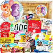 Zahl 38 - Adventskalender DDR - Ossiladen I Ostprodukte Versand