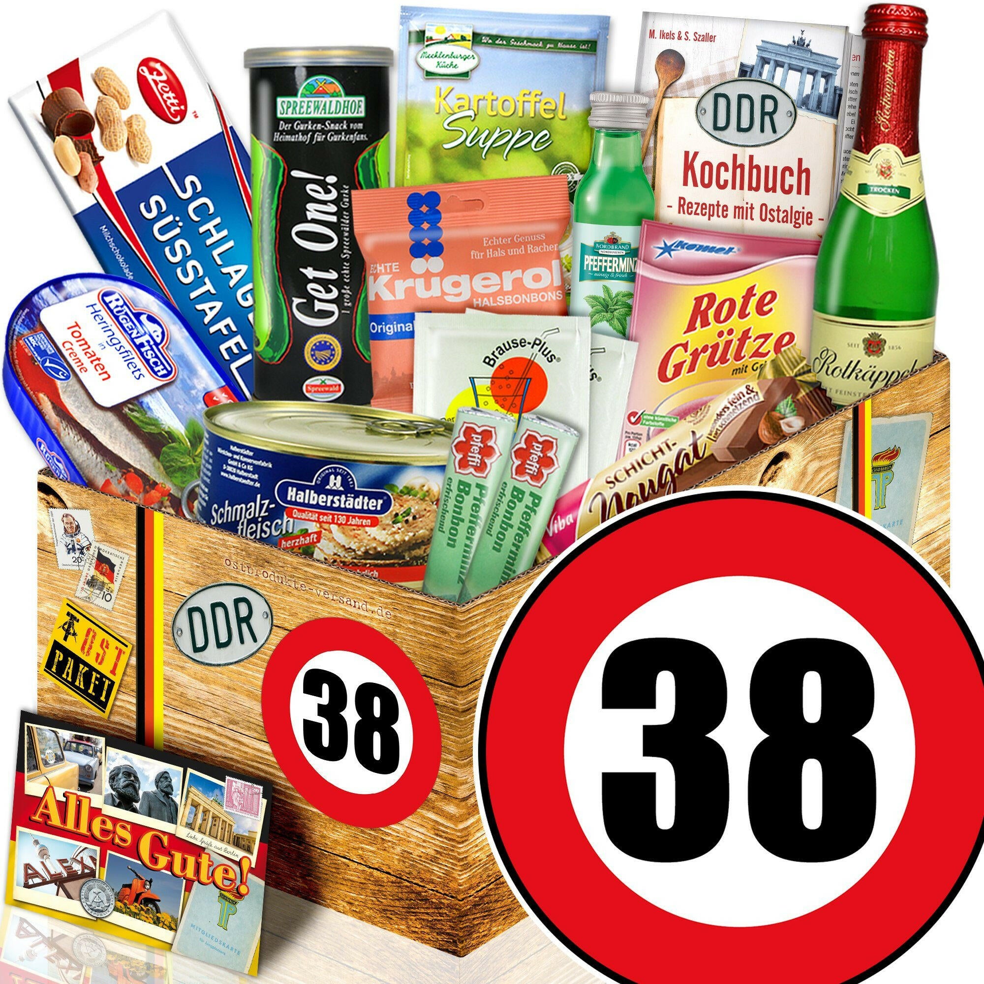 Zahl 38 - Spezialitäten Set M - Ossiladen I Ostprodukte Versand