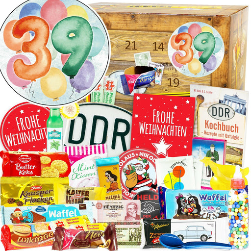 Zahl 39 - Adventskalender DDR - Ossiladen I Ostprodukte Versand