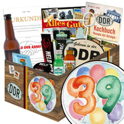 Zahl 39 - Geschenkset Ostpaket "Männer Box" - Ossiladen I Ostprodukte Versand
