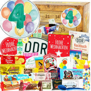 Zahl 4 - Adventskalender DDR - Ossiladen I Ostprodukte Versand