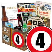 Zahl 4 - Geschenkset Ostpaket "Männer Box" - Ossiladen I Ostprodukte Versand