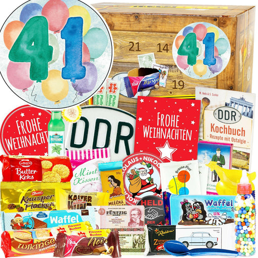 Zahl 41 - Adventskalender DDR - Ossiladen I Ostprodukte Versand