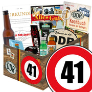 Zahl 41 - Geschenkset Ostpaket "Männer Box" - Ossiladen I Ostprodukte Versand