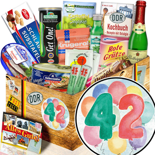 Zahl 42 - Spezialitäten Set M - Ossiladen I Ostprodukte Versand