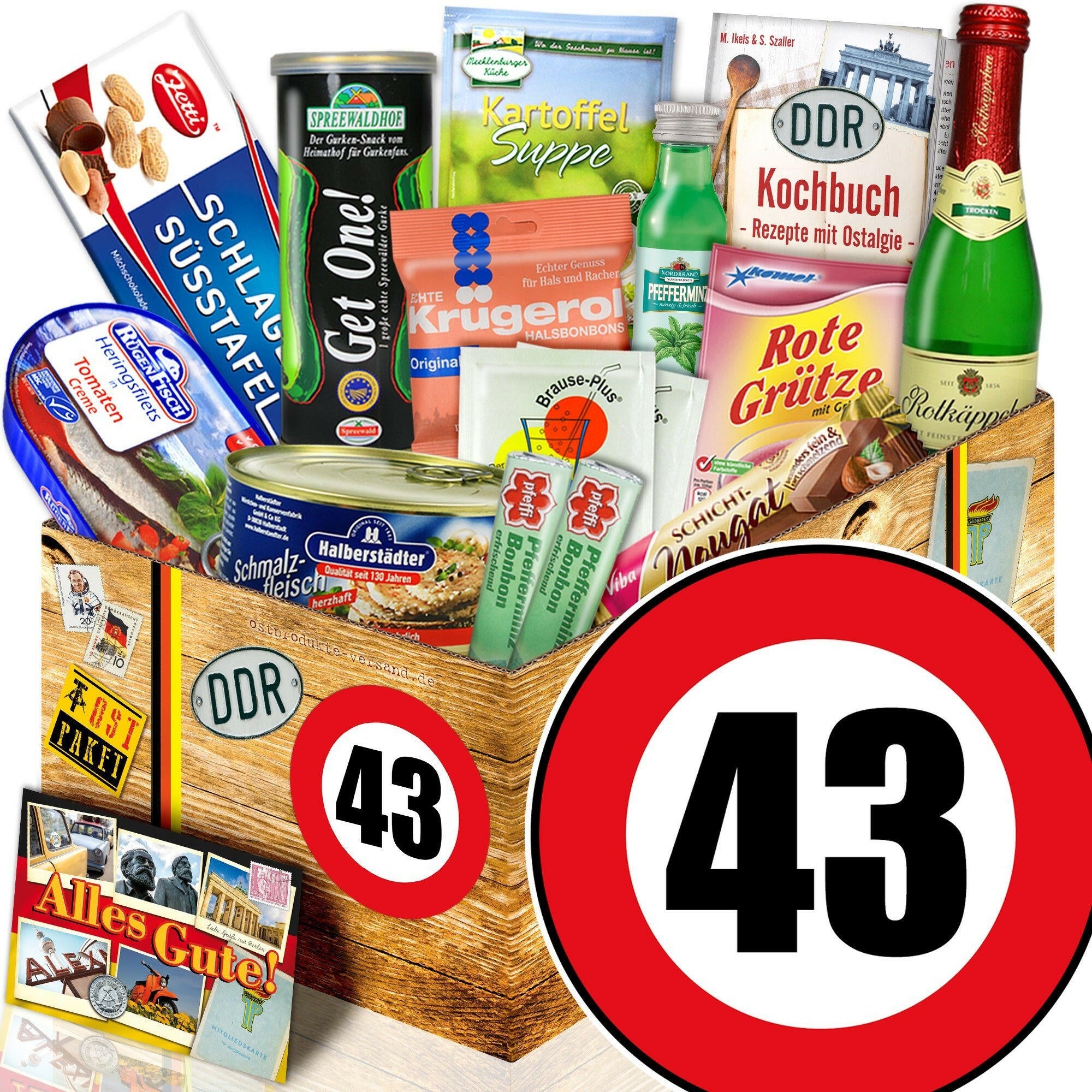 Zahl 43 - Spezialitäten Set M - Ossiladen I Ostprodukte Versand