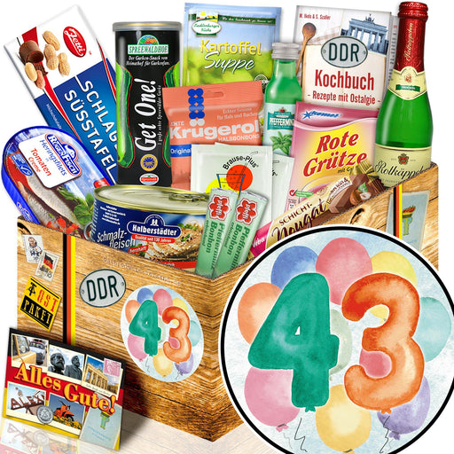 Zahl 43 - Spezialitäten Set M - Ossiladen I Ostprodukte Versand