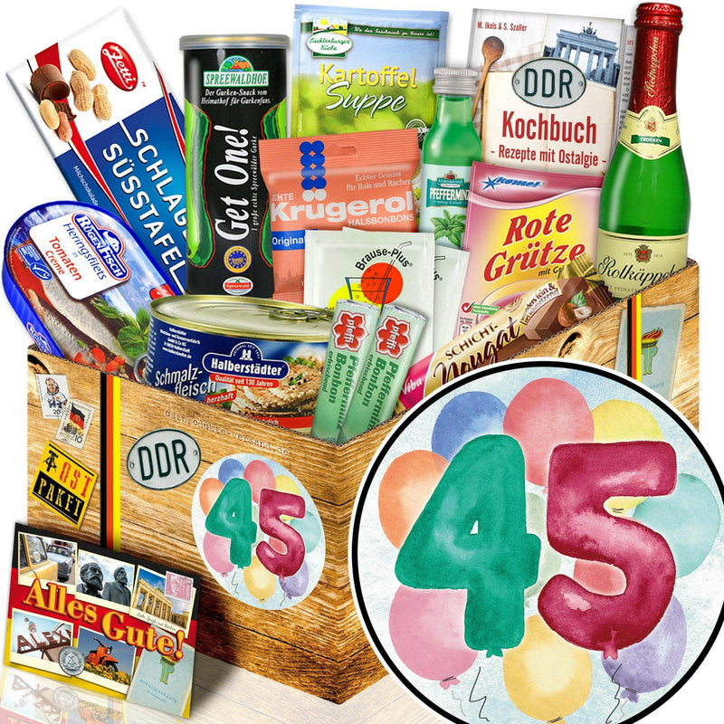 Zahl 45 - Spezialitäten Set M - Ossiladen I Ostprodukte Versand