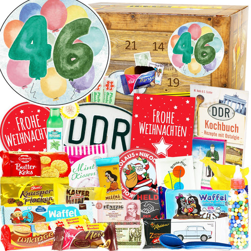 Zahl 46 - Adventskalender DDR - Ossiladen I Ostprodukte Versand