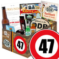 Zahl 47 - Geschenkset Ostpaket "Männer Box" - Ossiladen I Ostprodukte Versand